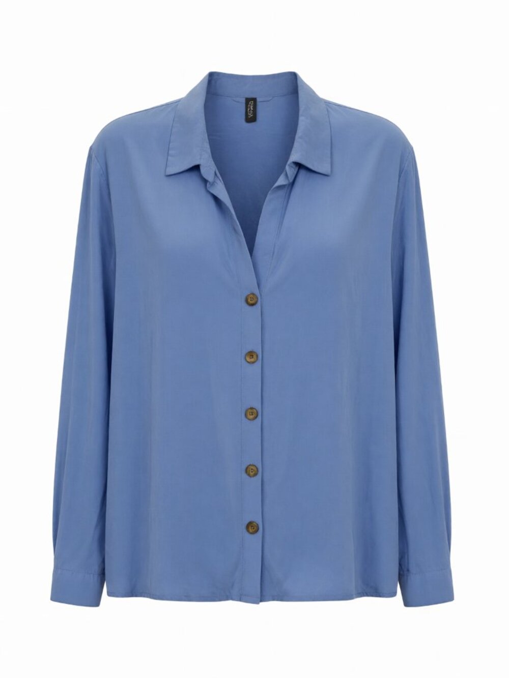 H&M Women's Divided Blue Button-Down Shirt L